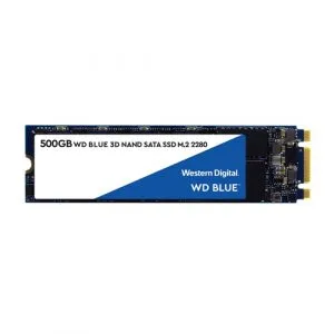 Western Digital 500GB WD Blue SA510 SATA Internal Solid State Drive SSD – SATA III 6 Gb/s, M.2 2280, Up to 560 MB/s