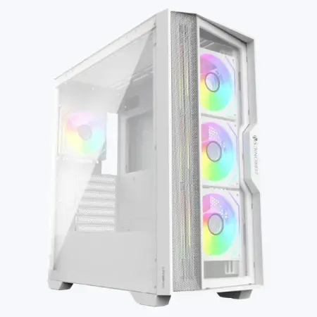 Zebronics Nebula G White Mid Tower Cabinet