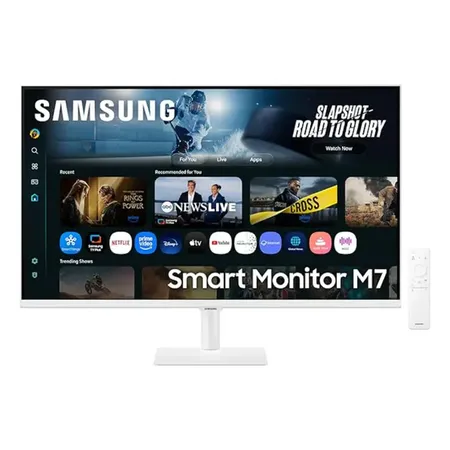 Samsung 32" 4K UHD Smart Monitor M7 with Vision AI Type C Smart TV Apps Built In Speakers