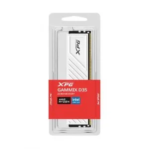 ADATA XPG D35 Gammix 8GB 3200MHz DDR4 Memory AX4U32008G16A-SWHD35 (White)