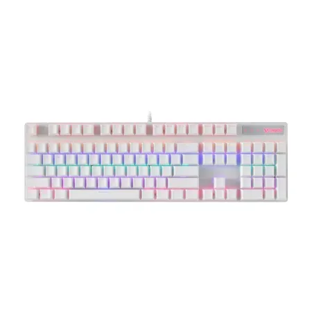 RAPOO V500 Pro RGB Mechanical Wired Gaming Keyboard ( Purple ) ( Mechanical Switches )