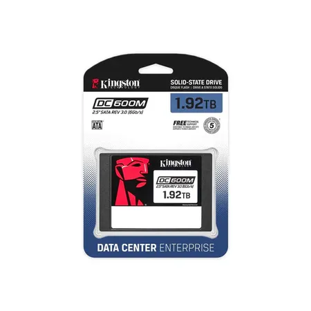 Kingston DC600M Series 1.92TB SSD 2.5” SATA Enterprise Server NAS Solid State Drive