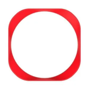 NZXT Aer Red Trim For Aer P120 (Dual Pack)