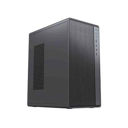 COCONUT Vault X1 Premium MATX Mini Tower Cabinet ( Black )