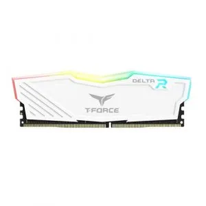 Team Group DELTA RGB 8GB (1X8GB) 3600 MHz White Memory TF4D48G3600HC18J01