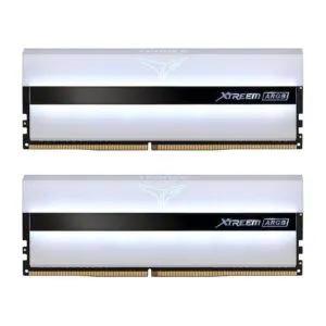 TEAMGROUP T-Force XTREEM ARGB 32GB ( 16GB x 2 ) 3600MHz DDR4 RAM ( White ) ( CL18 )