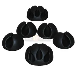 GoFree Cable Ties and Cable Clips (12 Pieces Combo)