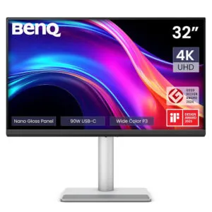BenQ MA320UP 32 Inch 4K 99% sRGB, 95% P3, IPS Nano Gloss Monitor for MacBook