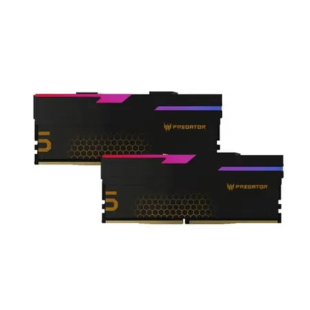 Acer Predator Hermes RGB Series 32GB (16GBx2) DDR5 7200MHz Desktop Ram (Black) BL.9BWWR.406