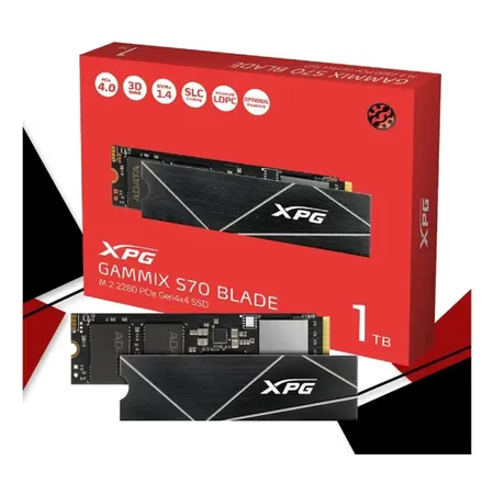 XPG GAMMIX S70 BLADE M.2 NVME 1TB PCIE GEN4X4 2280 AGAMMIXS70B-1T-CS SSD