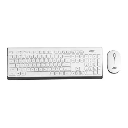 Acer Wireless White Keyboard and Mouse Combo