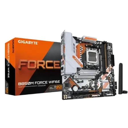 Gigabyte B850M Force WiFi6E AM5 Micro ATX Motherboard
