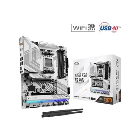 ASRock X870 Pro RS Wi-Fi AMD AM5 DDR5 ATX Motherboard