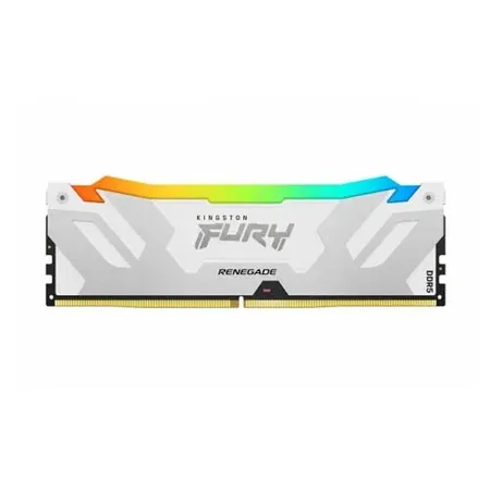 Kingston Fury Renegade RGB 16GB DDR5 7200MHz CL38 DIMM Desktop Gaming Memory - White