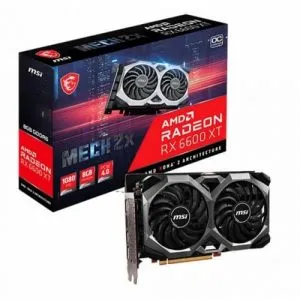 MSI Radeon RX 6600 XT Mech 2X OCV1 8GB AMD Graphic Card