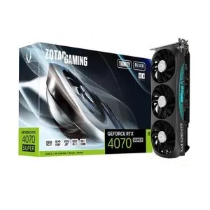 ZOTAC GAMING GeForce RTX 4070 Super Trinity Black OC 12GB Nvidia Graphic Card