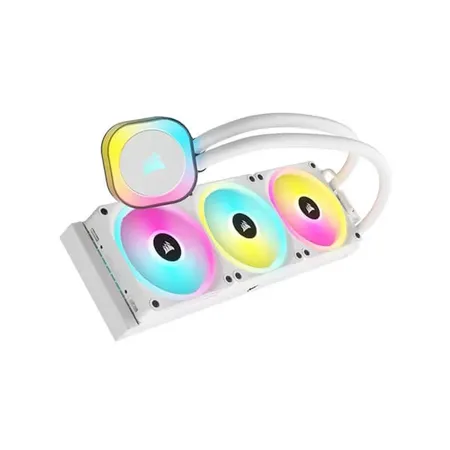 Corsair icue H150i Elite Lcd XT Display Aio Liquid Cooler (White) (CW-9060077-WW)