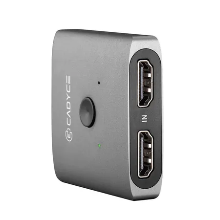 CADYCE 2X1 HDMI SWITCH WITH 4K SUPPORT. CA-2HDS