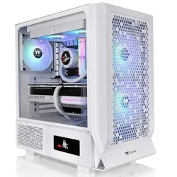Thermaltake Ceres 330 TG ARGB Snow Mid Tower Chassis (CA-1Y2-00M6WN-01)