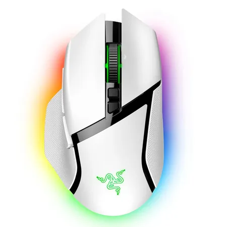 RAZER BASILISK V3 PRO WHITE EDITION - ERGONOMIC WIRELESS GAMING MOUSE - AP PACKAGING