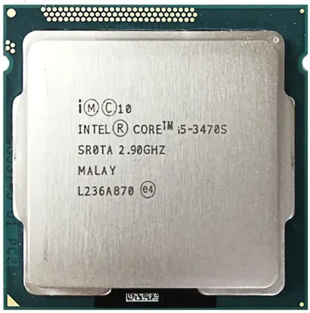 Intel Core i5-3470S (3RD Gen) 2.9 GHz LGA 1155 Socket 4 Cores Desktop Processor