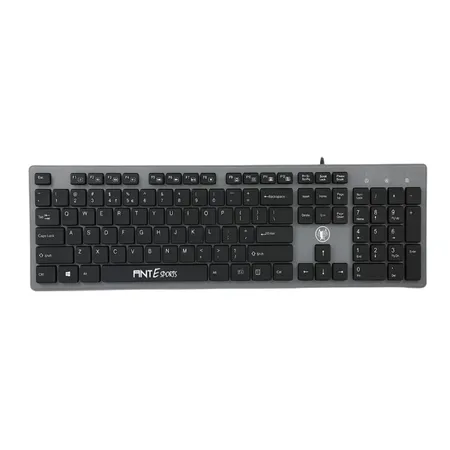 ANT ESPORTS KB217 Full Size Mechanical Wired Keyboard ( Black ) ( Low Profile Keys )