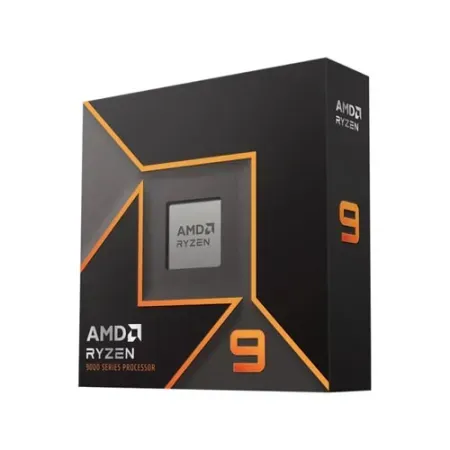 AMD Ryzen 9 9950X3D Processor with Radeon Graphics (16 Cores, 32 Threads, Max. Boost Clock Up To 5.7GHz, AM5 Socket and 144MB Cache)
