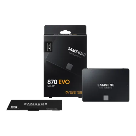 Samsung 870 EVO 2TB 2.5-inch SATA III Internal SSD