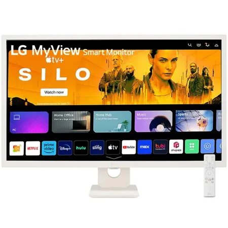 LG 31.5 inch Full HD IPS Smart Monitor with webOS (32SR50F-W)