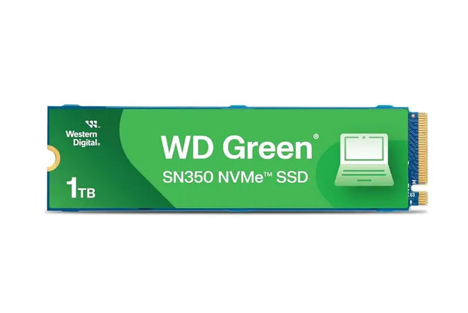Western Digital Green SN350 NVMe 1TB, (WDS100T3G0C)