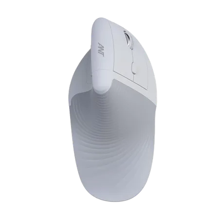 Ant M200 Vertical Wireless Mouse - White...