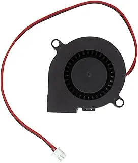 Electronic Spices DC12V 0.06A 5015 Double Ball Centrifugal Fan 2P 20cm cable
