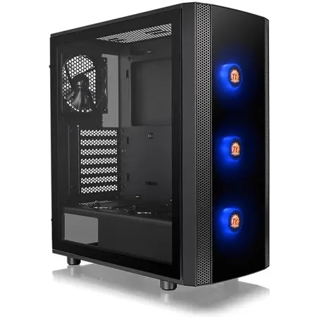 THERMALTAKE Versa J25 RGB ATX Mid Tower Cabinet (Black)