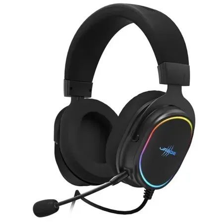 HAMA 139924 HS-USB 300 Wired Stereo Gaming Headphone With Mic ( Black ) ( PC )