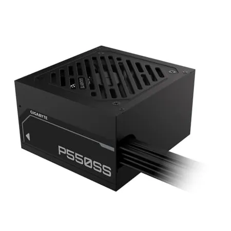 Gigabyte 550 Watt 80+ Silver P550SS ICE Power Supply White, Compatible with ATX 3.1, 3 Years Warranty