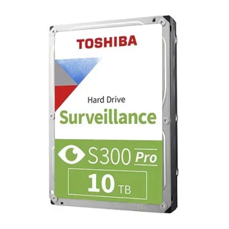 Toshiba S300 Pro 10TB 3.5" SATA 6 Gb/s 7200 RPM Surveillance Internal Hard Drive