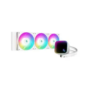 Deepcool Infinity Ls720 Wh Premium Argb 360mm Cpu Liquid Cooler (White) (R-LS720-WHAMNT-G-1)