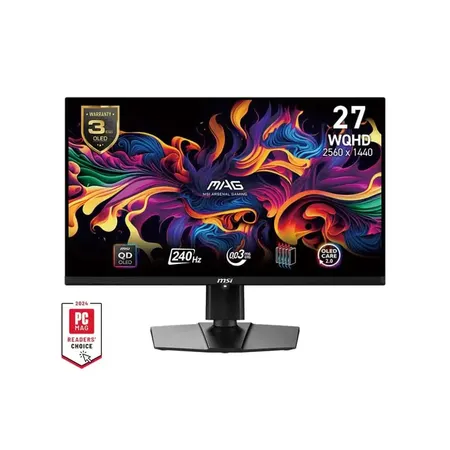 MSI MAG 271QPX QD-OLED E2 27" WQHD 240Hz 0.3ms Gaming Monitor