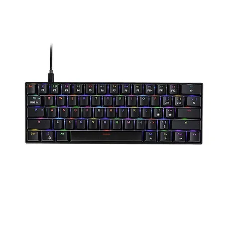 COSMIC BYTE CB-GK-21 Themis 60% Mechanical Wired Gaming Keyboard ( Black ) ( Blue Switches )