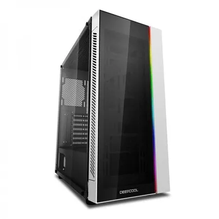 DEEPCOOL Matrexx 55 Addressable RGB ATX Mid Tower Cabinet ( White)