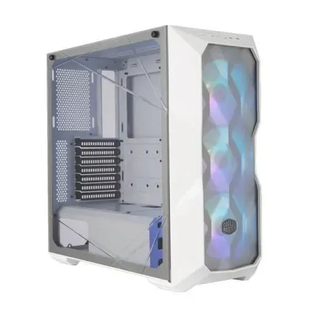 Cooler Master MasterBox TD500 Mesh V2 ARGB (E-ATX) Mid Tower Cabinet (White)