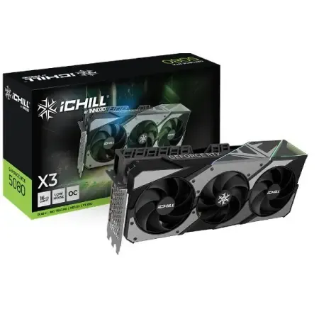 Inno3D GeForce RTX 5080 X3 16Gb GDDR7 Edition Triple Fan Graphics Card