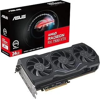 ASUS Radeon RX 7900 XTX Gaming Graphics Card with 24GB GDDR6 Memory, Powered by AMD RDNA 3 Architecture, AMD FidelityFX Super Resolution Technology, Raytracing, PCI Express 4.0, DisplayPort 2.1