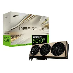 MSI RTX 5070 Ti Inspire 3X OC Plus 16GB GDDR7 Graphics Card (G507T-16I3CP)