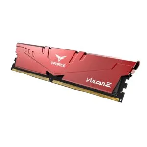 TEAMGROUP T-FORCE VULCAN Z 16GB (16GBX1) DDR4 3600MHZ DESKTOP RAM (RED)