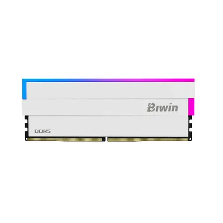 Biwin DW100 DDR5 RAM 64GB (2×32GB) 6400 MHz CL30 2Rx8 288-Pin Gaming Desktop Memory - Silver