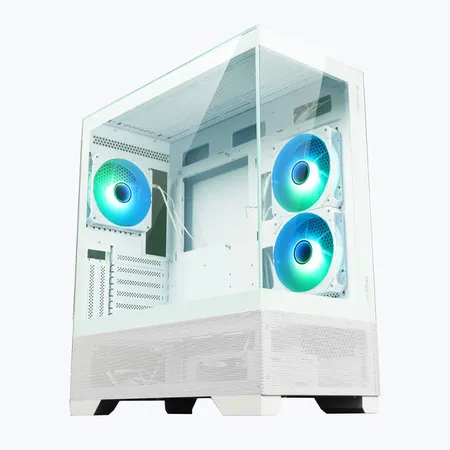 ZEBRONICS Atlas ATX Mid Tower Cabinet ( Black )