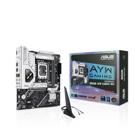 Asus B860M Ayw Gaming WiFi LGA1851 Micro-ATX Motherboard