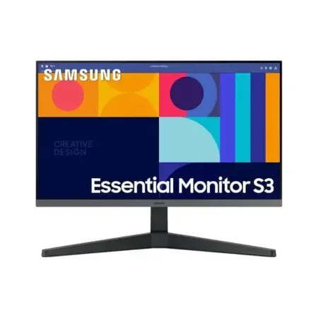 Samsung Essential Series 27 Inch Full HD IPS Panel with DP, HDMI Ports, AMD Free Sync, 4 ms, 100Hz Flat Monitor (LS27C334GAWXXL) Black