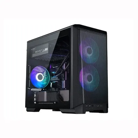 PHANTEKS Eclipse P200A DRGB ITX Mini Tower Cabinet (Black)